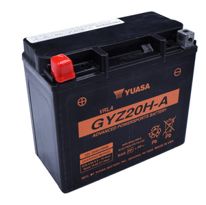 Yuasa GYZ20H-A sealed AGM battery for Honda Talon 1000R and 1000X