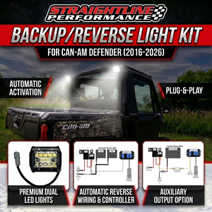 Smart Wire Reverse Light Kit Dual Light With Aux Kit Can