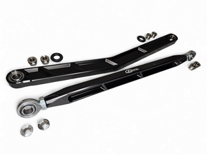 Elektric Off Road billet radius rods for Polaris RZR Pro XP - black finish