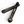 Elektric Off Road billet front sway bar links for Polaris RZR Pro R and Turbo R - gun metal finish