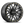 Raceline A91G Ryno Beadlock UTV wheel in gunmetal with split 10-spoke design and forged beadlock ring for aggressive off-road durability