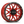 Raceline A94R Krank red simulated beadlock wheel with 8 split V-spoke design, available in 14 and 15 inch sizes for UTVs