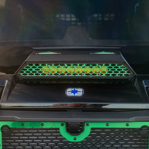 Polaris Xpedition Hood Light Bar Mount | SDR Scoop - Dunes 2 Dezert SXS