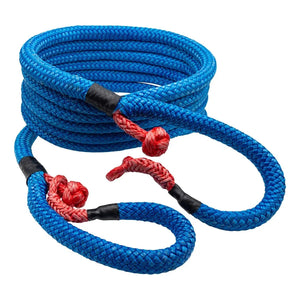 AGM Rapid Rope 1 in. kinetic recovery rope with soft shackles