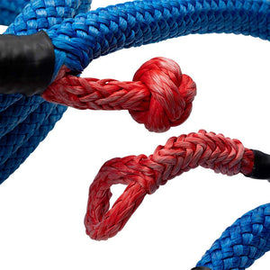 AGM Rapid Rope close-up of the built-in soft shackle end