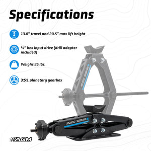AGM Scissor Jack HD specifications