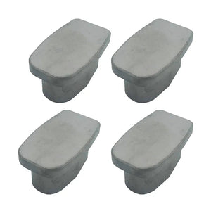 AGM Weld-On Jack Points 4-pack