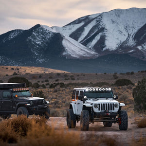 Gravity Titan Overhead Light Bar on Jeep — lifestyle 3
