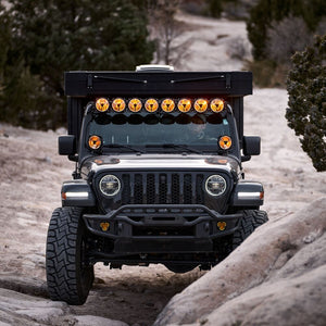 Gravity Titan Overhead Light Bar on Jeep — lifestyle 5