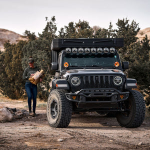 Gravity Titan Overhead Light Bar on Jeep — lifestyle 9