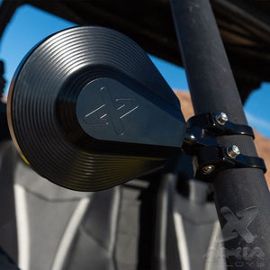 6" Folding UTV Side Mirror Flat Glass - Dunes 2 Dezert SXS