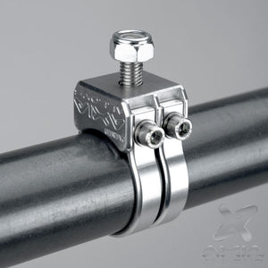 Universal Mount 10mm Male Bolt Dual Clamp - Dunes 2 Dezert SXS