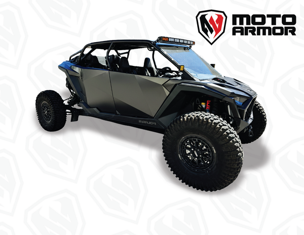 Moto Armor Aluminum Doors – 2025+ RZR PRO XP4 / PRO R4 / PRO S4 - Dunes 2 Dezert SXS