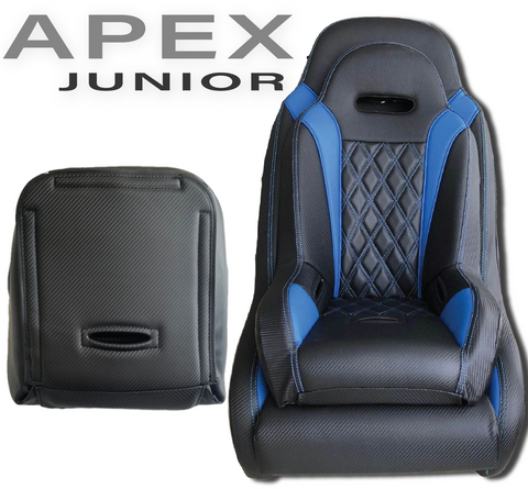Aces Racing Apex Junior Seat | Kids UTV Booster Suspension Seat - Dunes 2 Dezert SXS