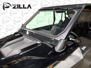 Glass windshield with vents and wiper for RZR PRO XP, Turbo R, PRO R (2020–2024) by UTVZILLA