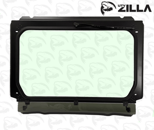 Glass windshield with vents and wiper for RZR PRO XP, Turbo R, PRO R (2020–2024) by UTVZILLA