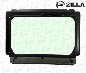 Glass windshield with vents and wiper for RZR PRO XP, Turbo R, PRO R (2020–2024) by UTVZILLA