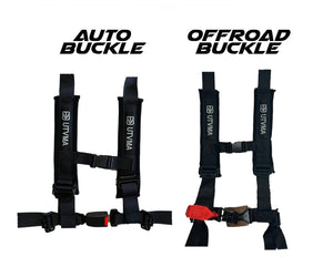 Honda Talon 4 Rear Bench Seat w/ Harnesses - Dunes 2 Dezert SXS