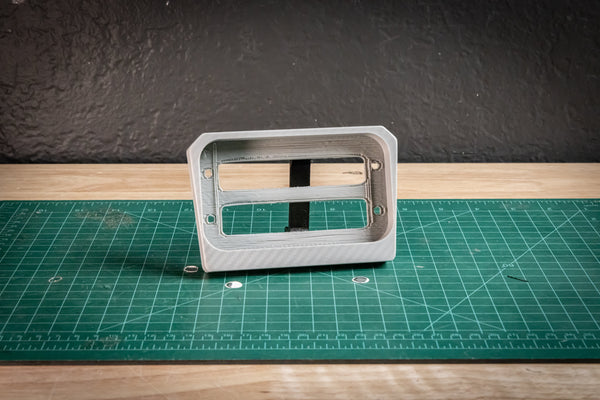 SFM Maverick R AuxBeam 8 Mount | Carbon Fiber ABS - Dunes 2 Dezert SXS