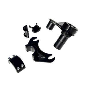 RPM axle carrier mount with extension spacer