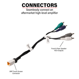 CanAm Maverick R & X3 BRP Touch Screen RCA Output Harness | SSV Works