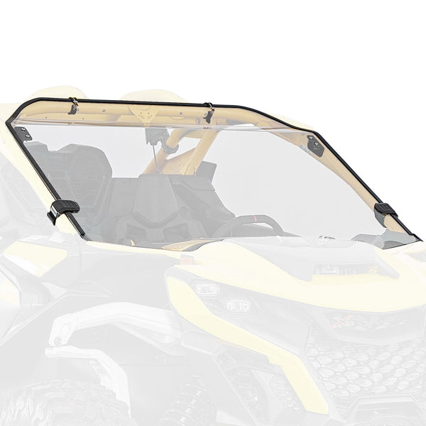 Front Full Windshield for Can Am Maverick R 2024+ - Kemimoto