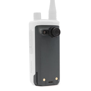 Rugged Radios GMR5 replacement battery in grey with 2000mAh lithium-ion cell and USB-C charge port