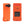 Back of the Rugged Radios Safety Orange GMR5 battery with 7.4V lithium-ion rating label