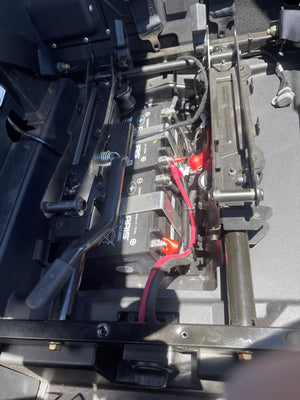 Polaris RZR Pro R Geiser battery switch installed