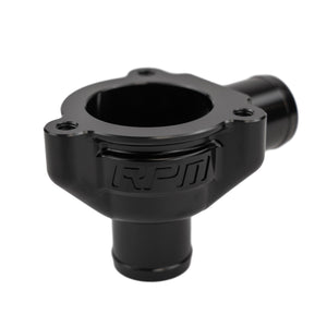 Billet 25 mm adapter from the RPM Z10 OEM electronic BOV adapter kit