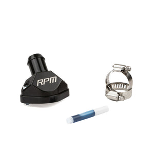 RPM BOV Recirculation Kit with 3ft silicone hose and hardware for 25mm ports – ideal for X3 and waterproof turbo applications.