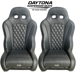 Aces Racing Daytona RZR 200 youth suspension seats in black
