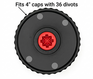 Grip Tyte Wrench for 36 Divot Caps (VP Racing, Bushman, PPF Utility Jug Caps) - Dunes 2 Dezert SXS