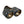 RPM Maverick R Carbon Dual Exhaust Tip – Custom Colors - Dunes 2 Dezert SXS