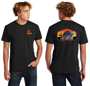 D2D Black T-Shirt Next Level Premium Tee - Dunes 2 Dezert SXS