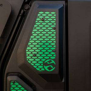 Polaris Xpedition Side Vent Covers | SDR Overlay Plates - Dunes 2 Dezert SXS