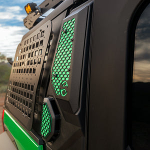 Polaris Xpedition Side Vent Covers | SDR Overlay Plates - Dunes 2 Dezert SXS