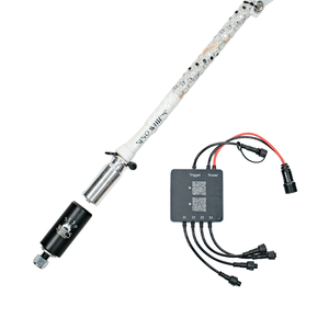 5150 Platinum Chalk Line whip pair, Chalk Line magnetic base and controller leads