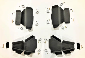 Trail Armor Ranger XP 1000 Arched A-Arm Guards - Dunes 2 Dezert SXS