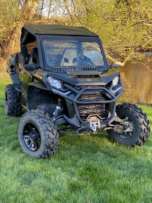 Can-Am Maverick Sport/Trail/Commander Vented Glass Windshield (Collective) - Dunes 2 Dezert SXS