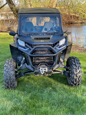 Can-Am Maverick Sport/Trail/Commander Vented Glass Windshield (Collective) - Dunes 2 Dezert SXS