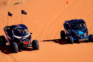Can-Am X3 2.0 Vented Glass Windshield (Collective) - Dunes 2 Dezert SXS