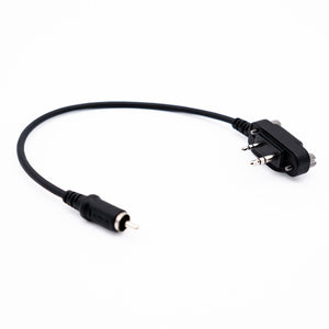 Rugged Radios GMR5-X waterproof RCA PTT adapter for adding a hardwired push to talk button