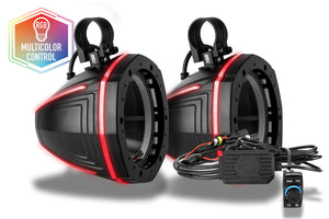 Universal 6.5in Cage-Mounted RGB Speaker Pods | SSV Works