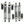 ZRP Telos T1 complete shock set for Can-Am Defender HD10 HD11 — front and rear pair — view 3