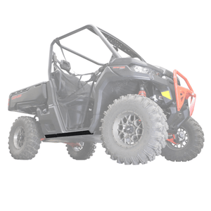 Can-Am Defender UHMW Rock Sliders - Dunes 2 Dezert SXS