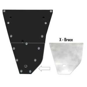 Can-Am Maverick X3 UHMW Skid Plate - Dunes 2 Dezert SXS