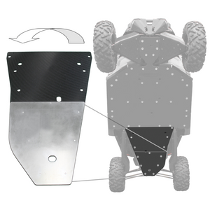 Can-Am Maverick X3 UHMW Skid Plate - Dunes 2 Dezert SXS