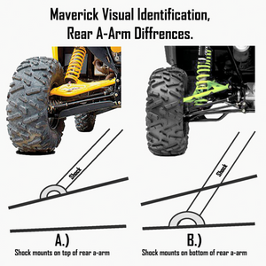 Can-Am Maverick & Maverick MAX UHMW A-Arm Guards - Dunes 2 Dezert SXS