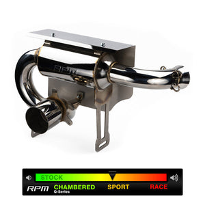 RPM X3 slip-on muffler for Can-Am Maverick Turbo R & RR 2017–2025 – lightweight stainless sport exhaust upgrade